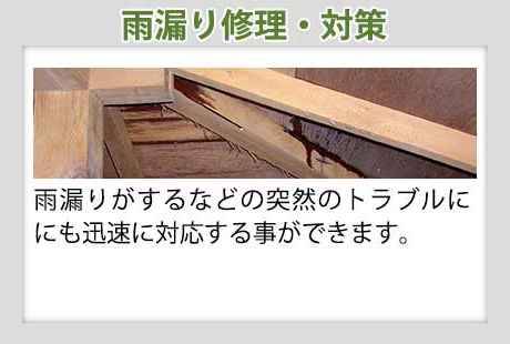 雨漏り修理